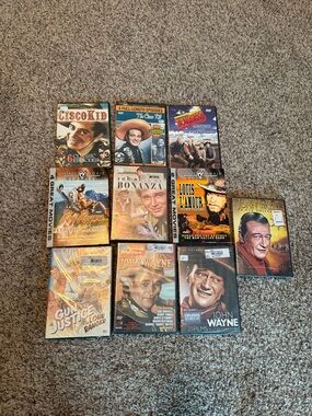 10 Western DVDs - 9 are Brand New